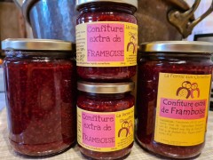 Grande confiture de framboise